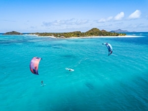 kite surfing saint vincent the grenadines
