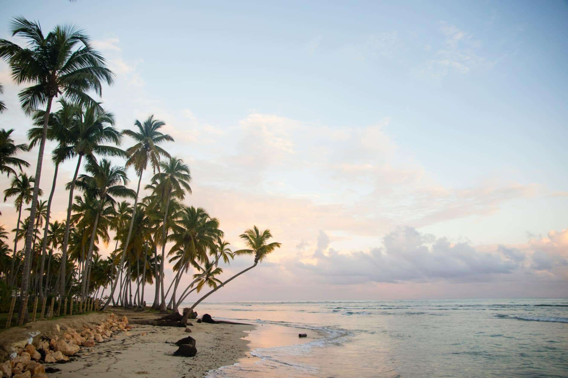 Kite surfing in the Dominican Republic