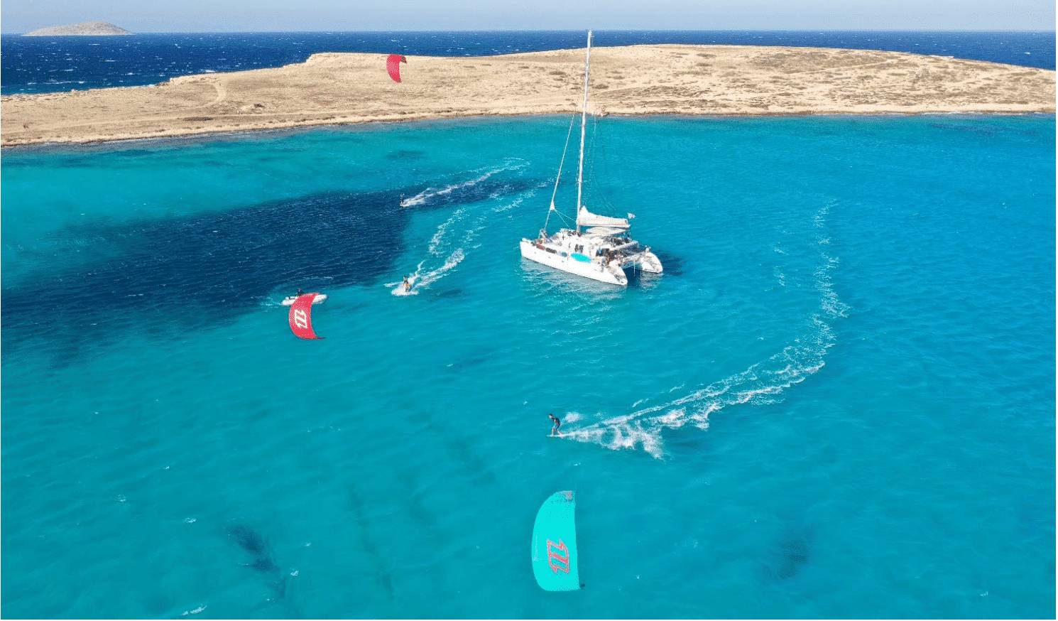 kite cruise grece et sardaigne corse