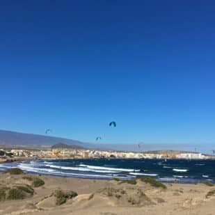 El medano spot de kite, wing et wind