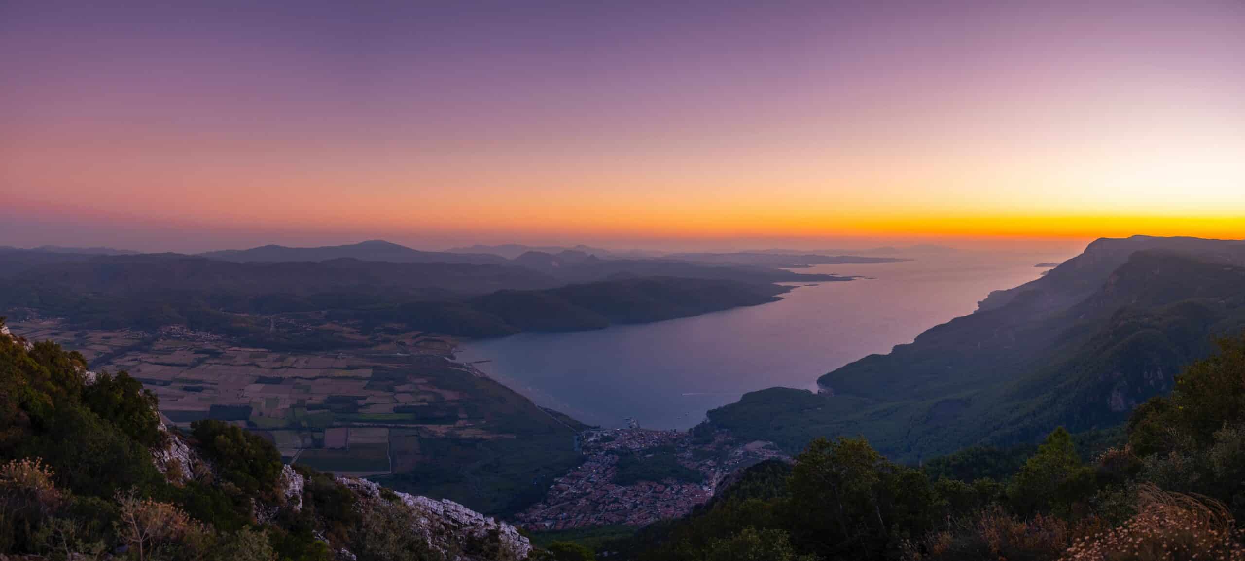 Sunset in Gokova