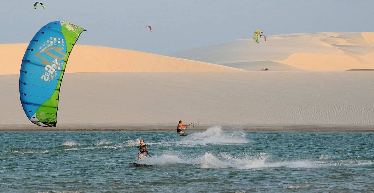 Jeri kite session