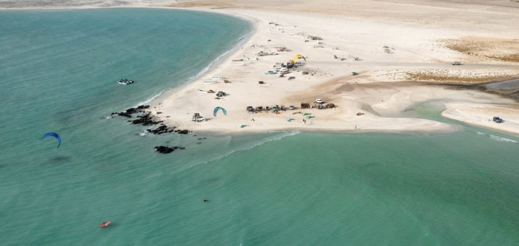 Kitesurf Session in Oman