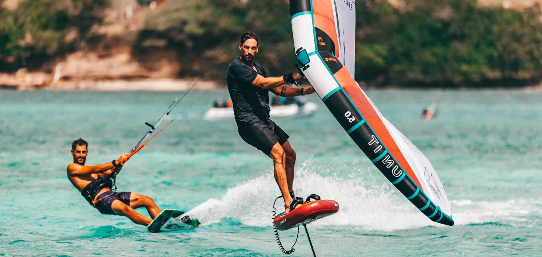 Croisière de kitesurf et wing foil dans Les Grenadines